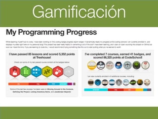 Gamificación
 