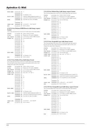 312
Apêndice C: Midi
 