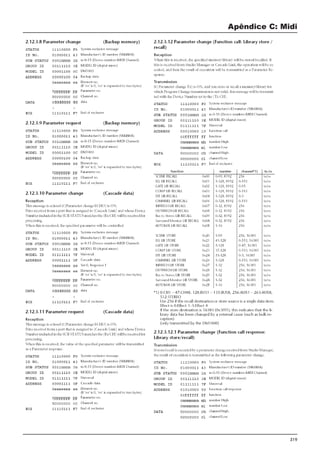 319
Apêndice C: Midi
 