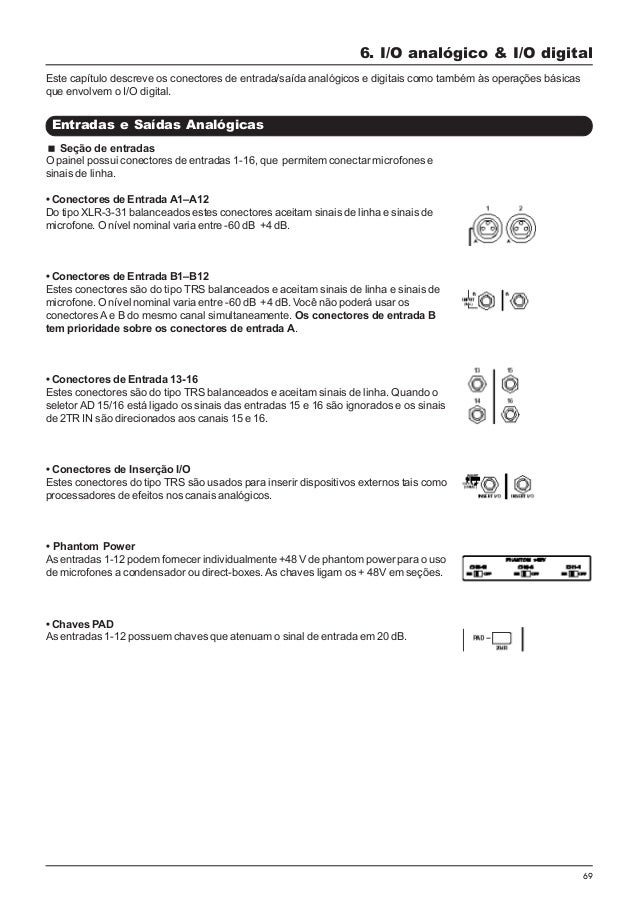 Yamaha 01v96 portugues