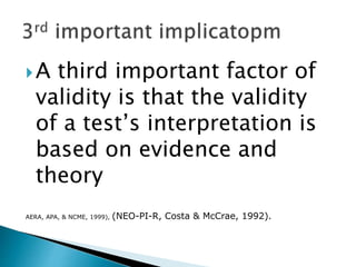 01 validity and its type | PPTX