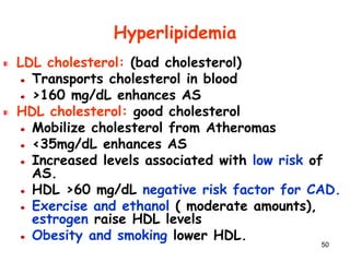 Negative Risk Factor Cholesterol 01 vascular pathology | PPT