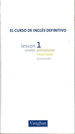 vaughan el curso definitivo 01 | PDF