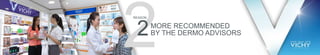 REASON
MORE RECOMMENDED
BY THE DERMO ADVISORS
 