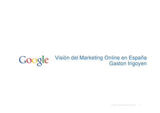 Vision del Marketing Online en España