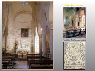 Église San Lorenzo   Fouilles Archéologiques 