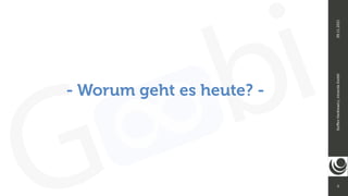 3
Ste
ff
en
Hankiewicz,
intranda
GmbH
09.11.2021
- Worum geht es heute? -
 