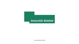 Universitätsbibliothek Bielefeld
 
