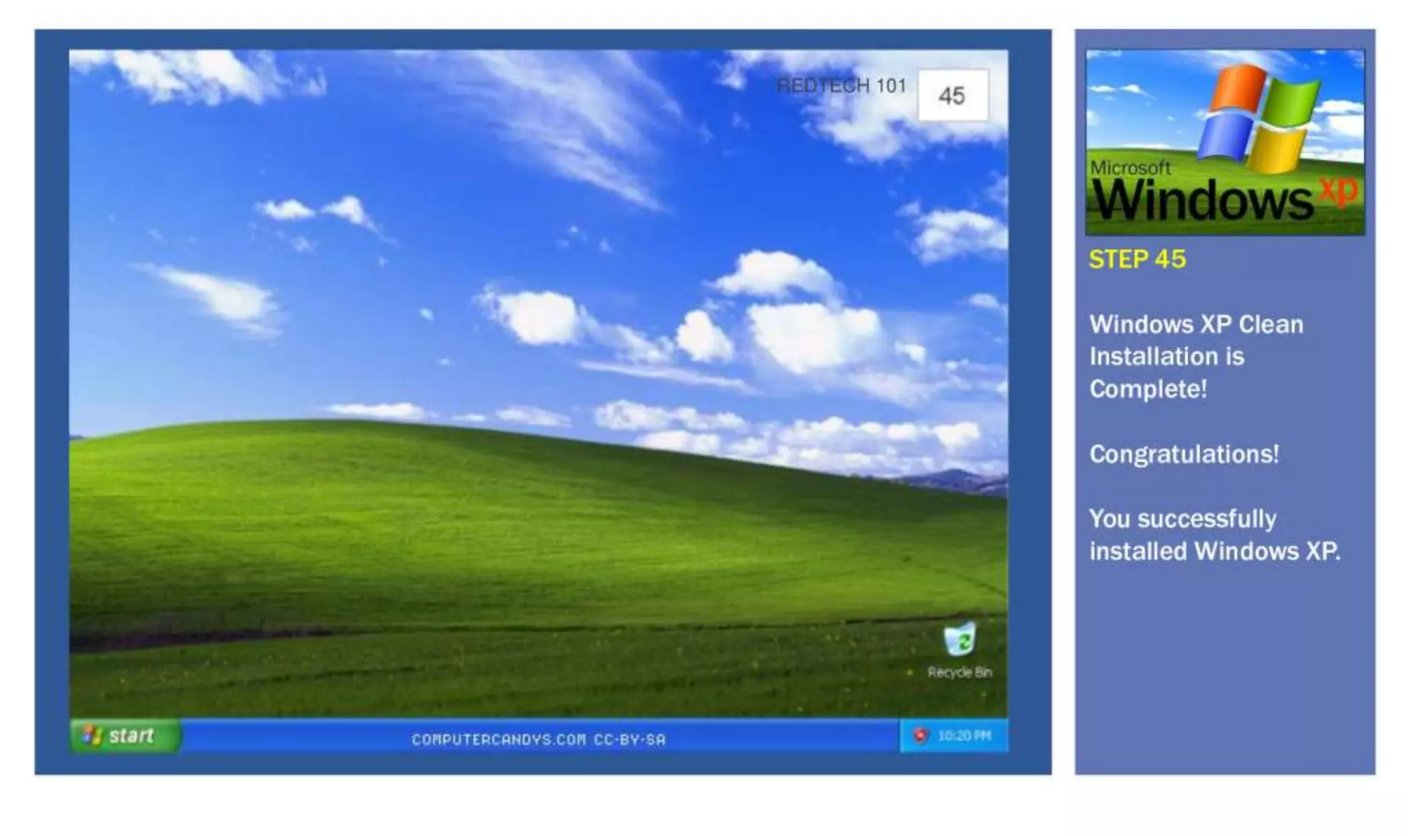 How to Reformat Computer Windows XP - Clean Installation of Windows XP