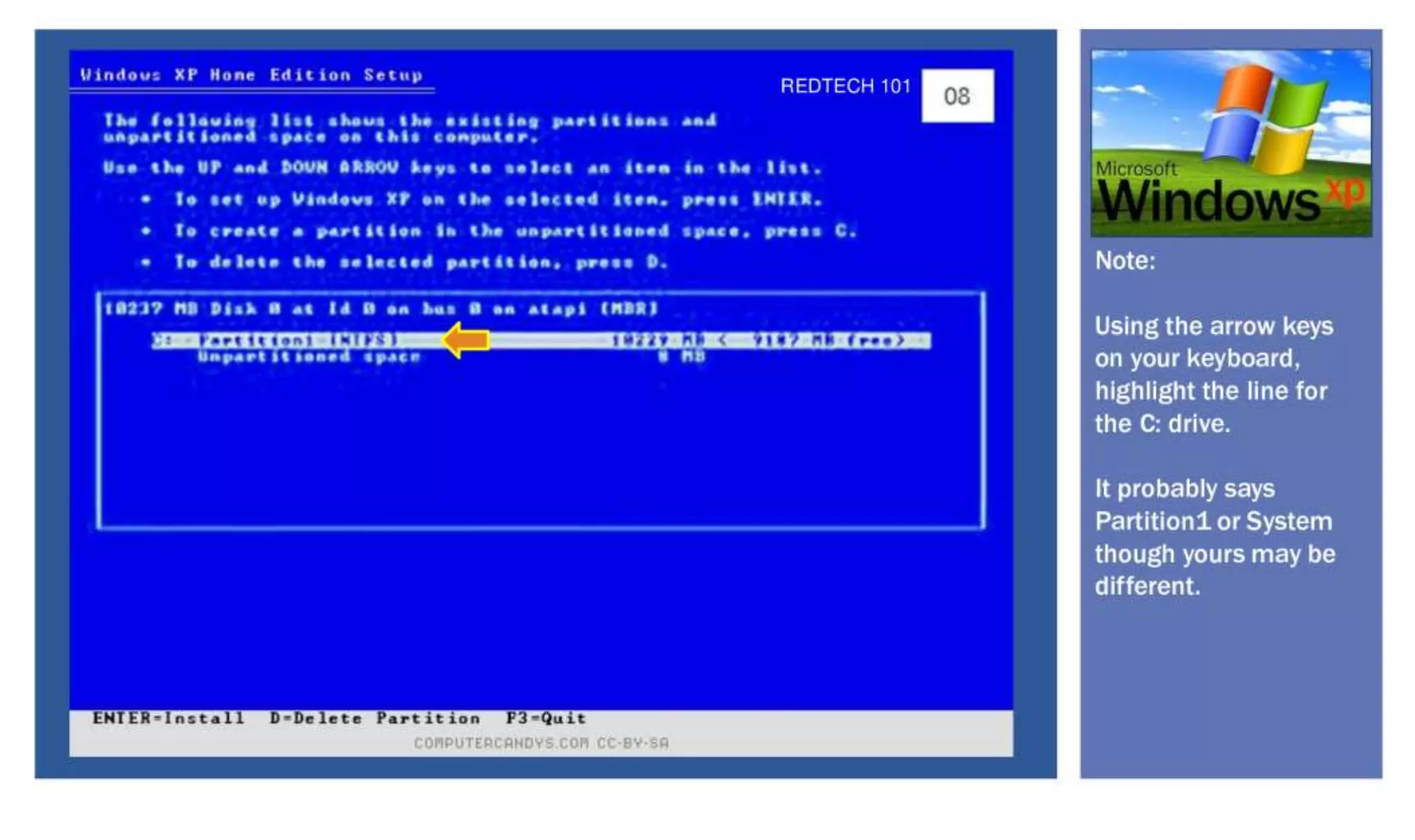 Clean Installation of Windows XP - How to Reformat Computer Windows XP