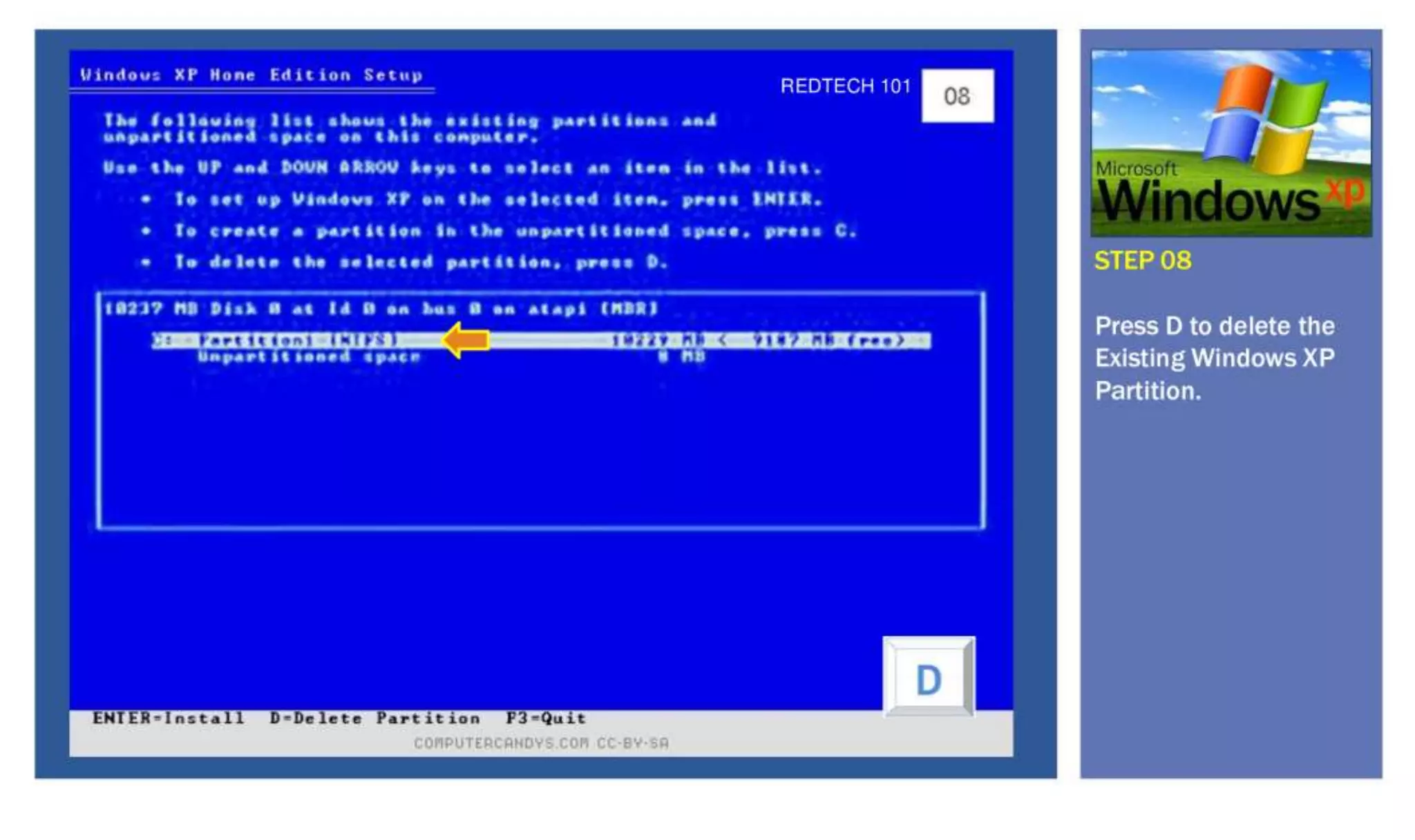 Clean Installation of Windows XP - How to Reformat Computer Windows XP
