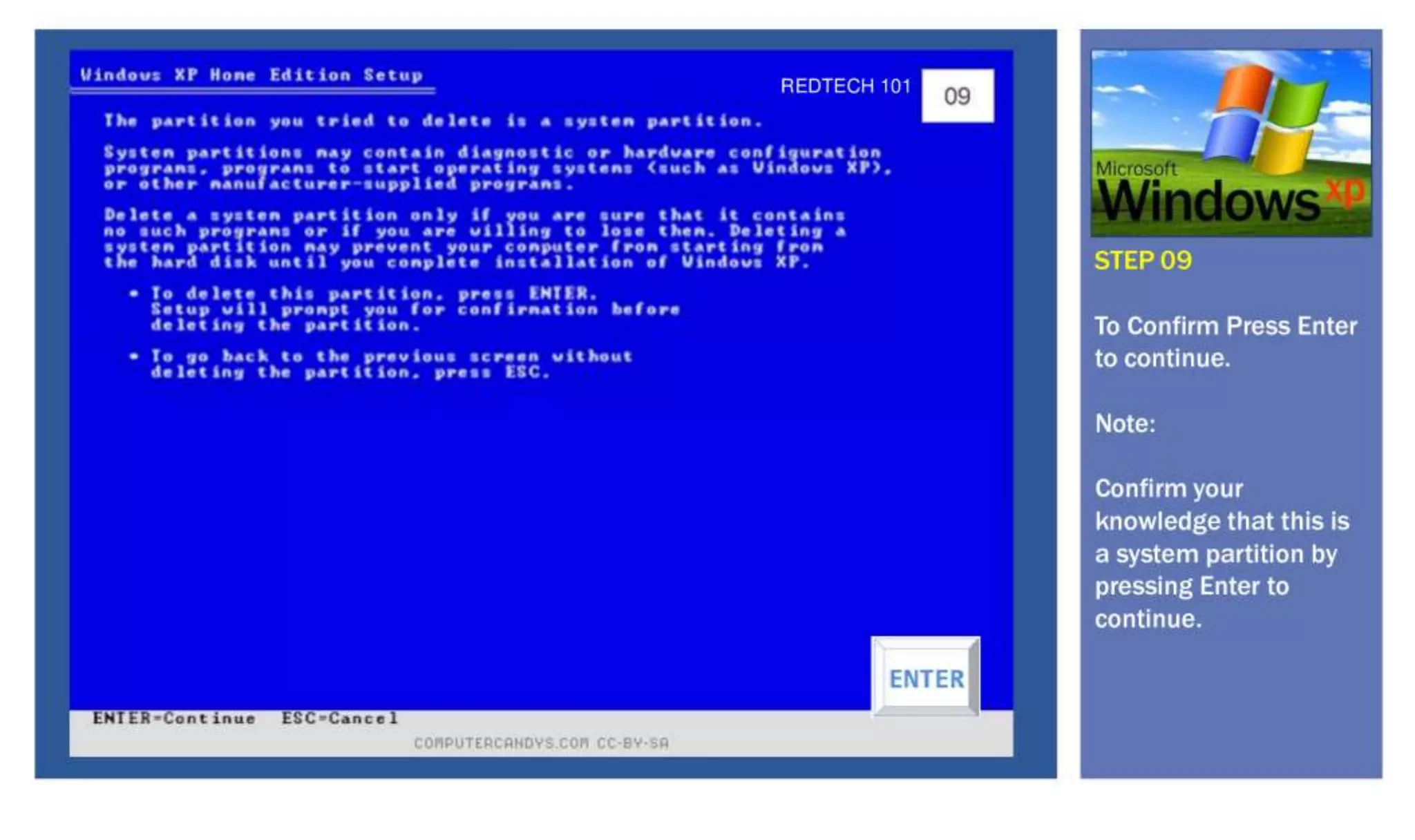 Clean Installation of Windows XP - How to Reformat Computer Windows XP