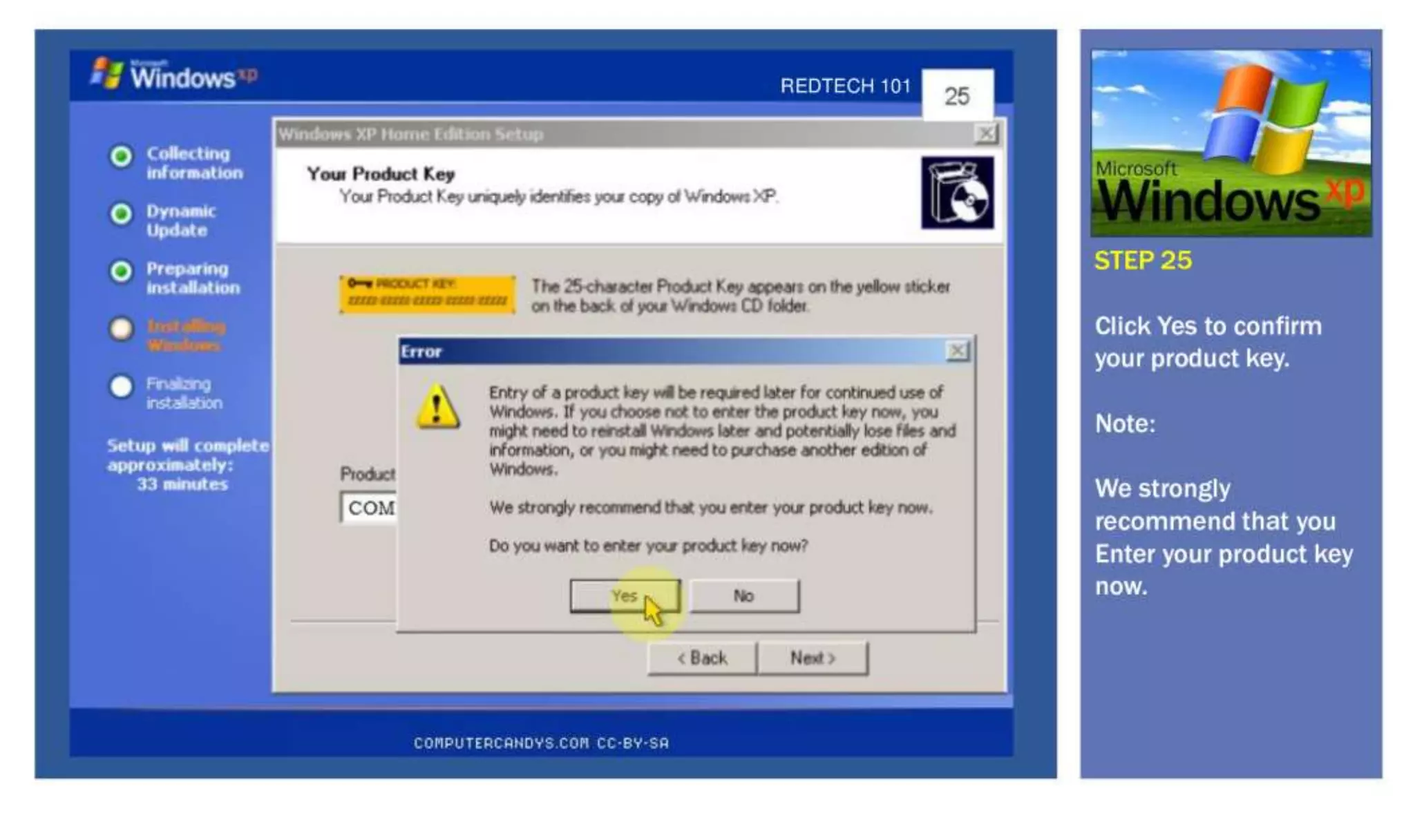 Clean Installation of Windows XP - How to Reformat Computer Windows XP