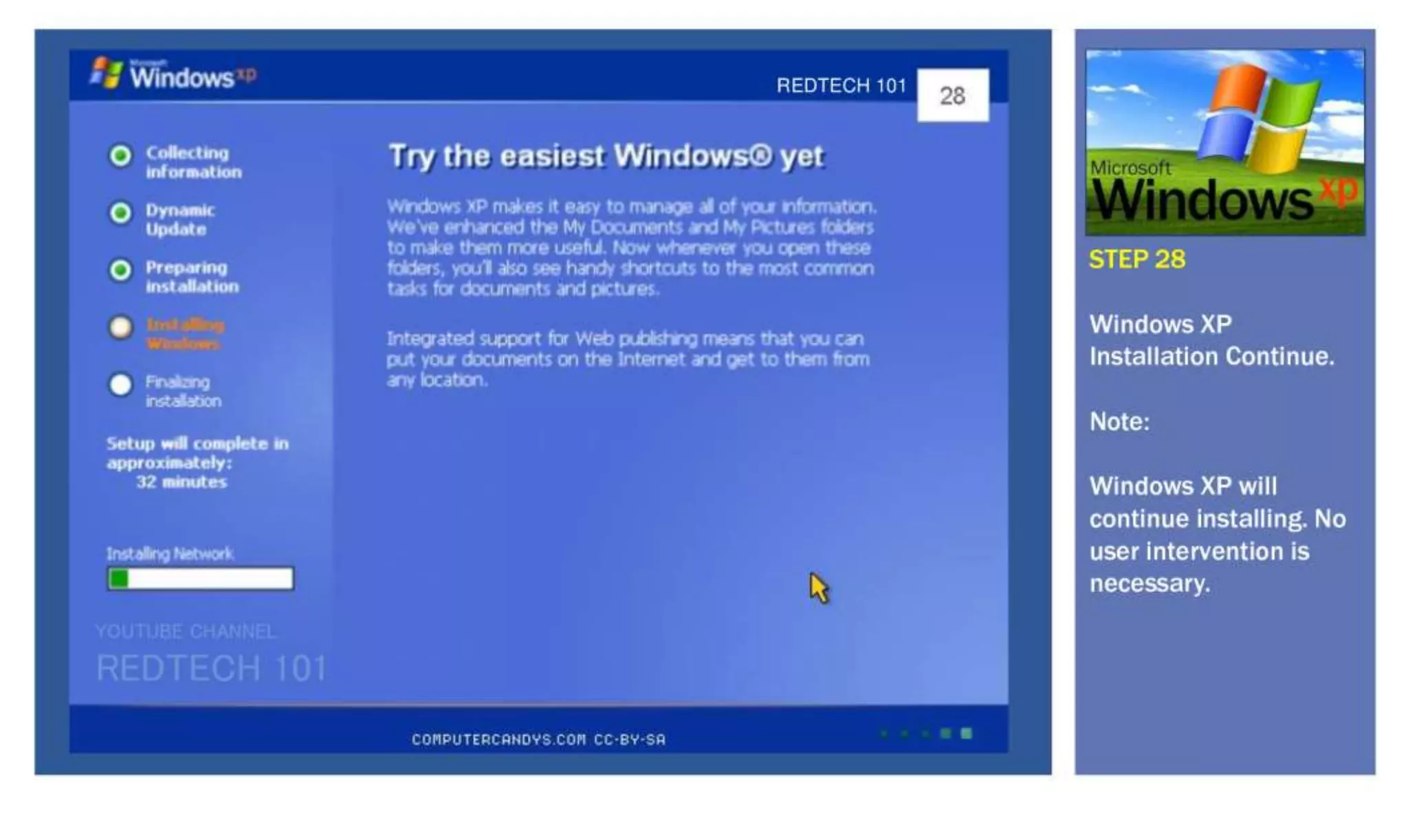 Clean Installation of Windows XP - How to Reformat Computer Windows XP