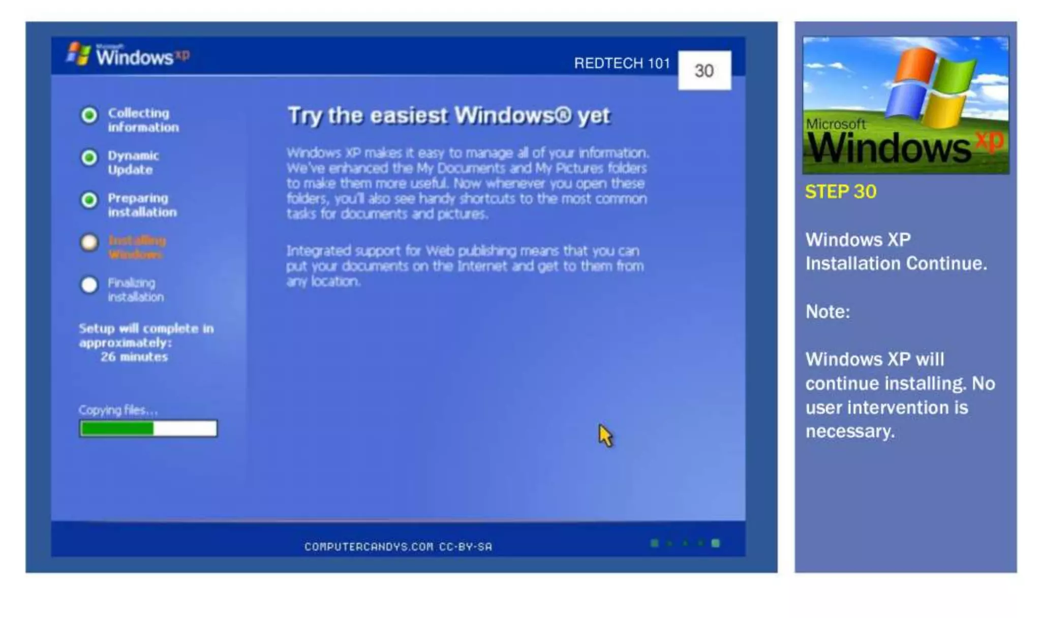 Clean Installation of Windows XP - How to Reformat Computer Windows XP