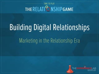 #1NLab13: Building Digital Relationships