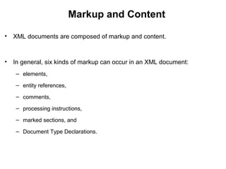 01 xml document structure | PPT