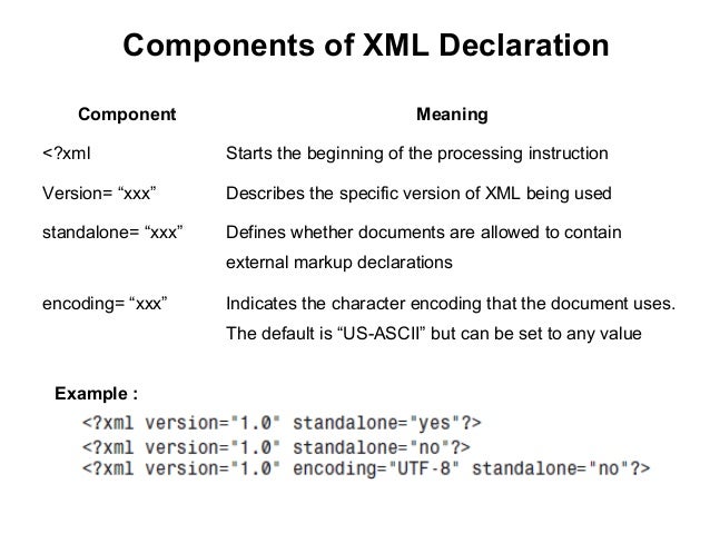 01 xml document structure