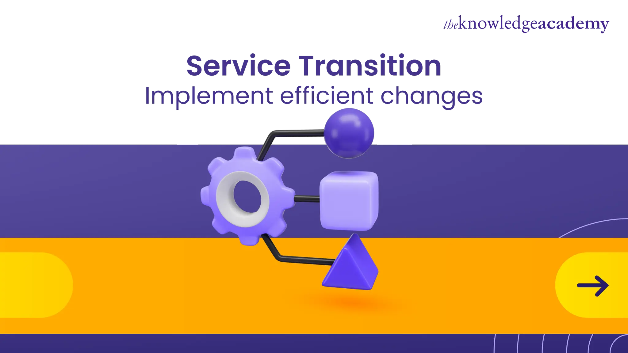 Service Transition
Implement efficient changes