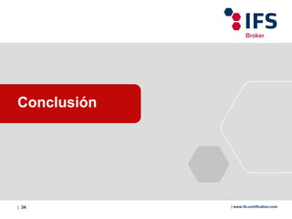 | 34 | www.ifs-certification.com
Conclusión
 