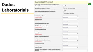 33
Dados
Laboratoriais
 