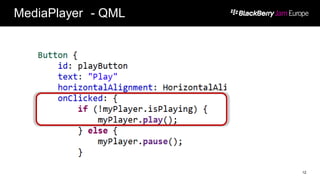 MediaPlayer - QML
12
 