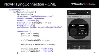 NowPlayingConnection - QML
15
 