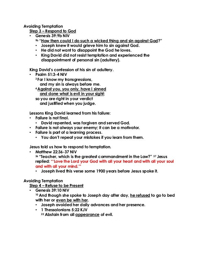 02 10 19 Genesis 39 1 Joseph And Temptation