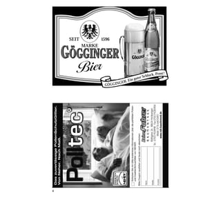 4
         Mühlgasse 26 · 88634 Herdwangen
    Tel.: 07557/928998 · Fax 07557/9285904
              Mobil: 0176 64010451
            www.ruh-bauelement.de
 