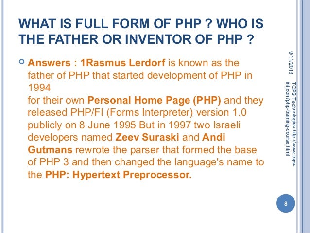 gtu mca php interview questions and answers for freshers mca full form
