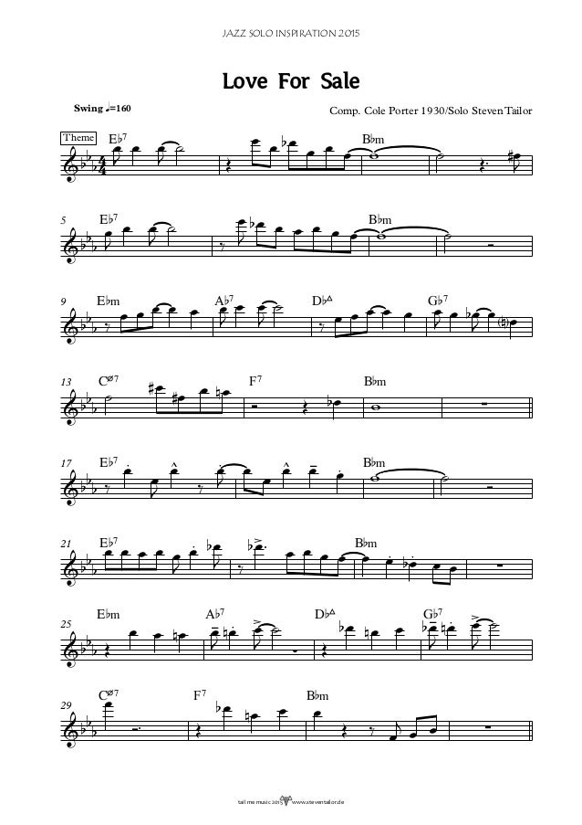 02 12 Love For Sale Fl Flute 02 12 Love For Sale Fl Flute