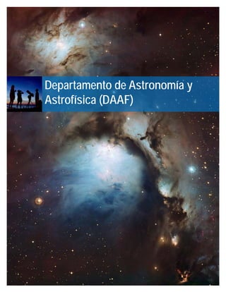 Departamento de Astronomía y
Astrofísica (DAAF)

AN - 111 Introducción a la Astronomía
Planificación Académica
I Período 2014

Ing. Joel Alemán Ramírez. Profesor

 