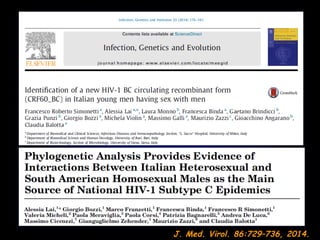 J. Med. Virol. 86:729–736, 2014.
 