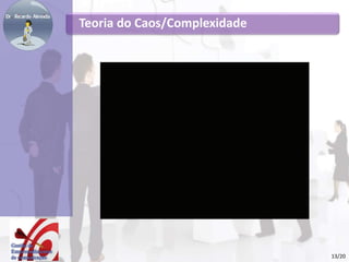 Teoria do Caos/Complexidade
13/20
 