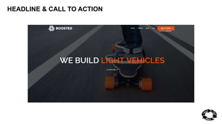 HEADLINE & CALL TO ACTION 
 