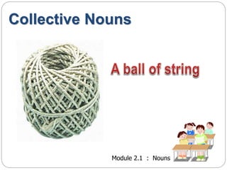 Collective Nouns 
Module 2.1 : Nouns 
 