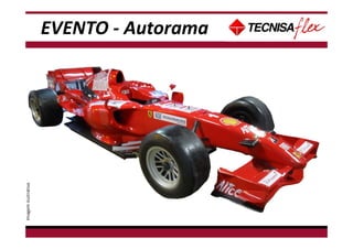 - Não tem data disponível para Café da manhã, pois há treinamento de espetáculo neste
período.
Imagemilustrativa
EVENTO - Autorama
 