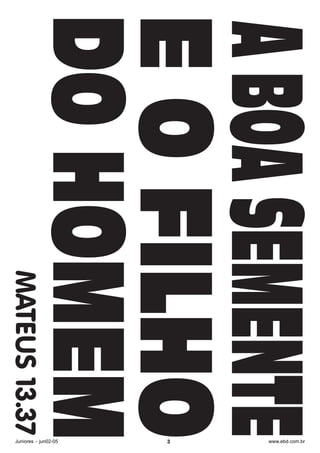 Juniores - jun02-05 3 www.ebd.com.br
 