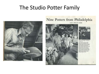 The Studio Potter Family