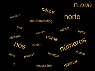 n.ovo
neuromarketing
nuvem
necessário
norte
 