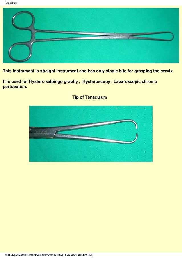 Gynae . obs complete intruments..