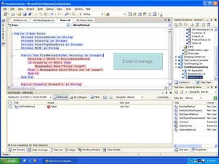 Code Coverage
Code CoverageCode Coverage
 
