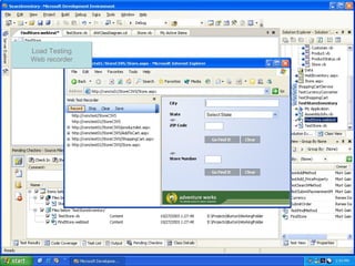 Load Testing Creation
Load Testing
Web recorder
Load Testing
Web recorder
 