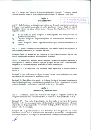 Estatuto registro cartório tratado