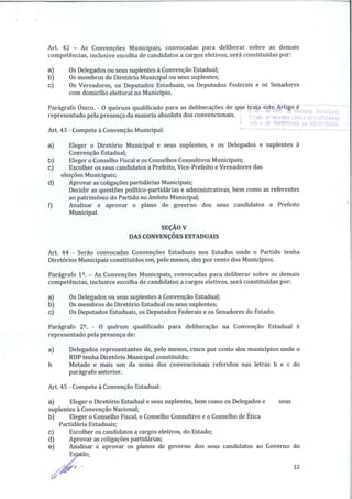 Estatuto registro cartório tratado