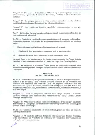 Estatuto registro cartório tratado