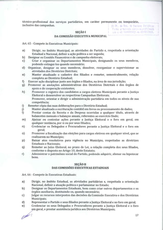 Estatuto registro cartório tratado