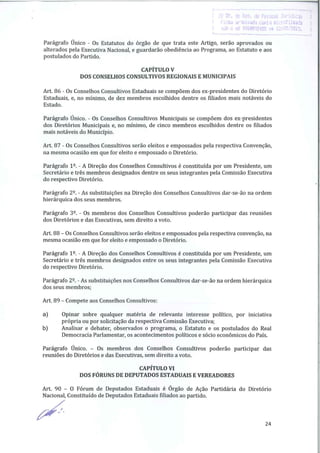 Estatuto registro cartório tratado