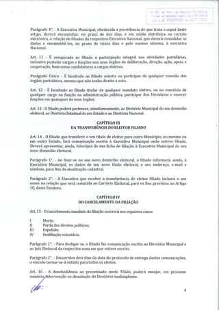 Estatuto registro cartório tratado