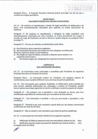 Estatuto registro cartório tratado